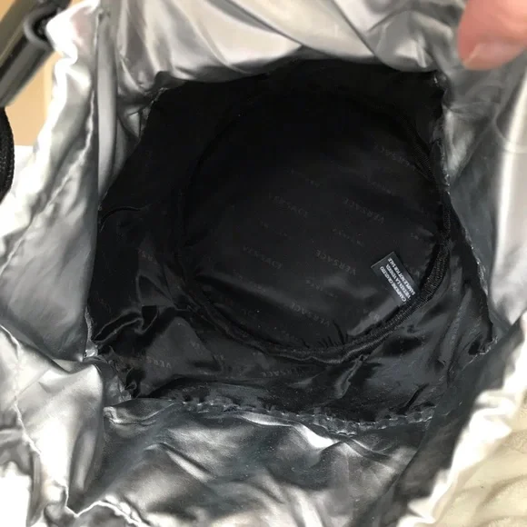 Versace Parfum Backpack And Crossbody Bucket Bag Wristlet, Both NWOT - Picture 8 of 16